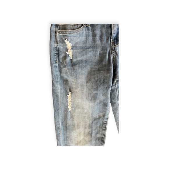 Life in progress denim jeans overalls jumper sz 25 small - Picture 6 of 10